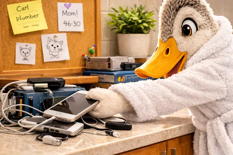 Odd Jobs duck 2