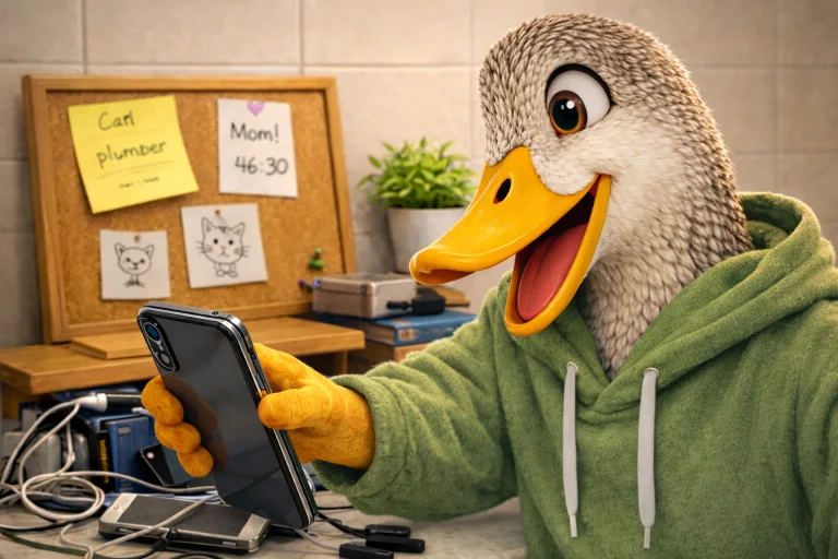 Odd Jobs duck 3