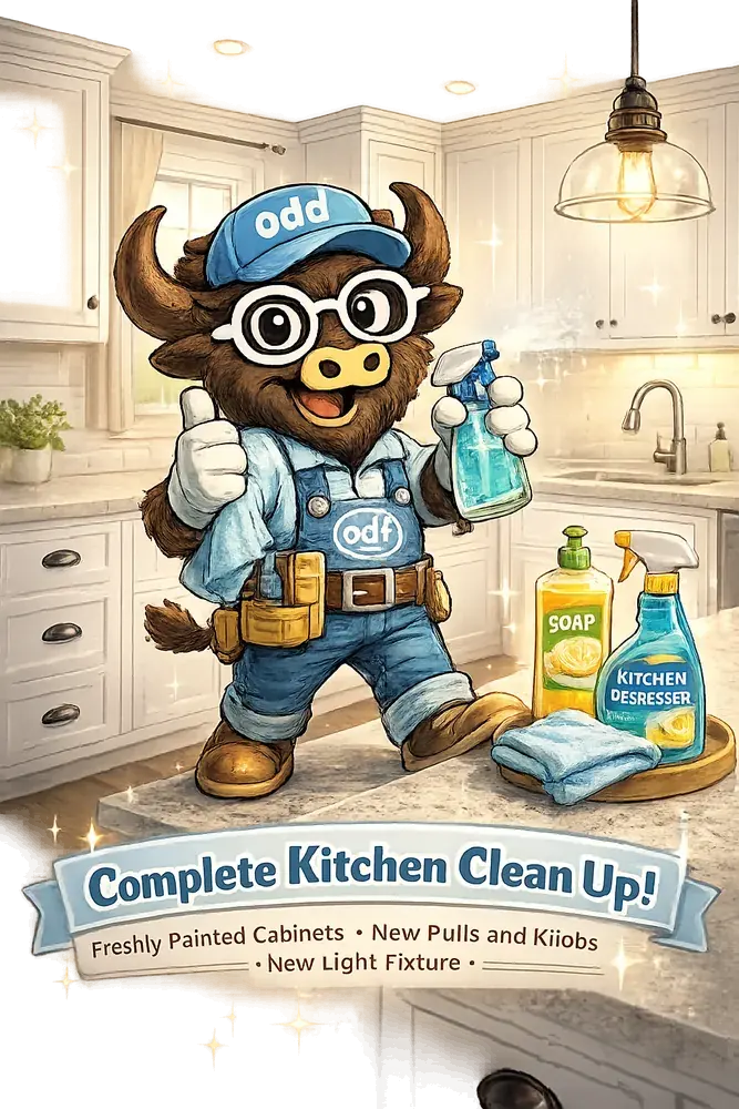 Odd Jobs pack kitchen