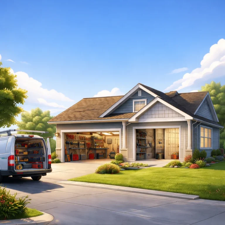 Odd Jobs van house